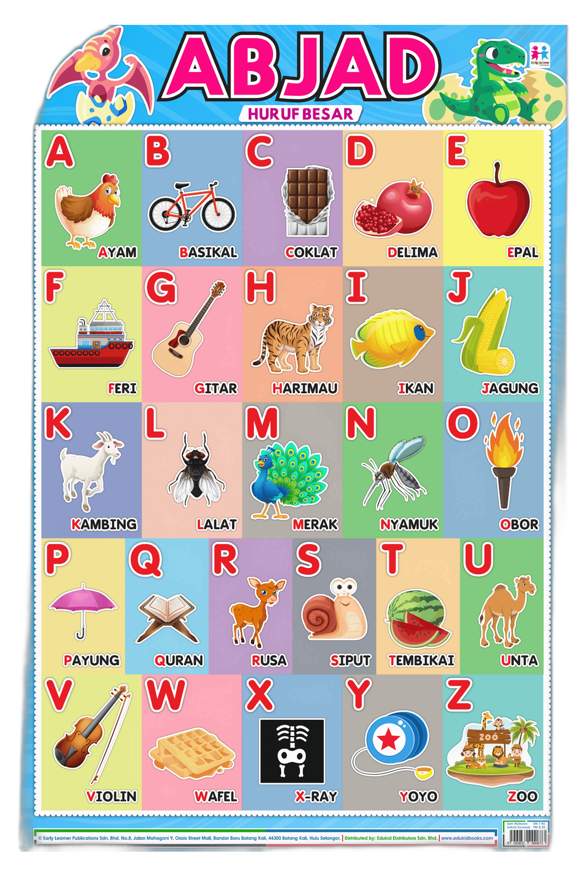 POSTER ABJAD HURUF BESAR