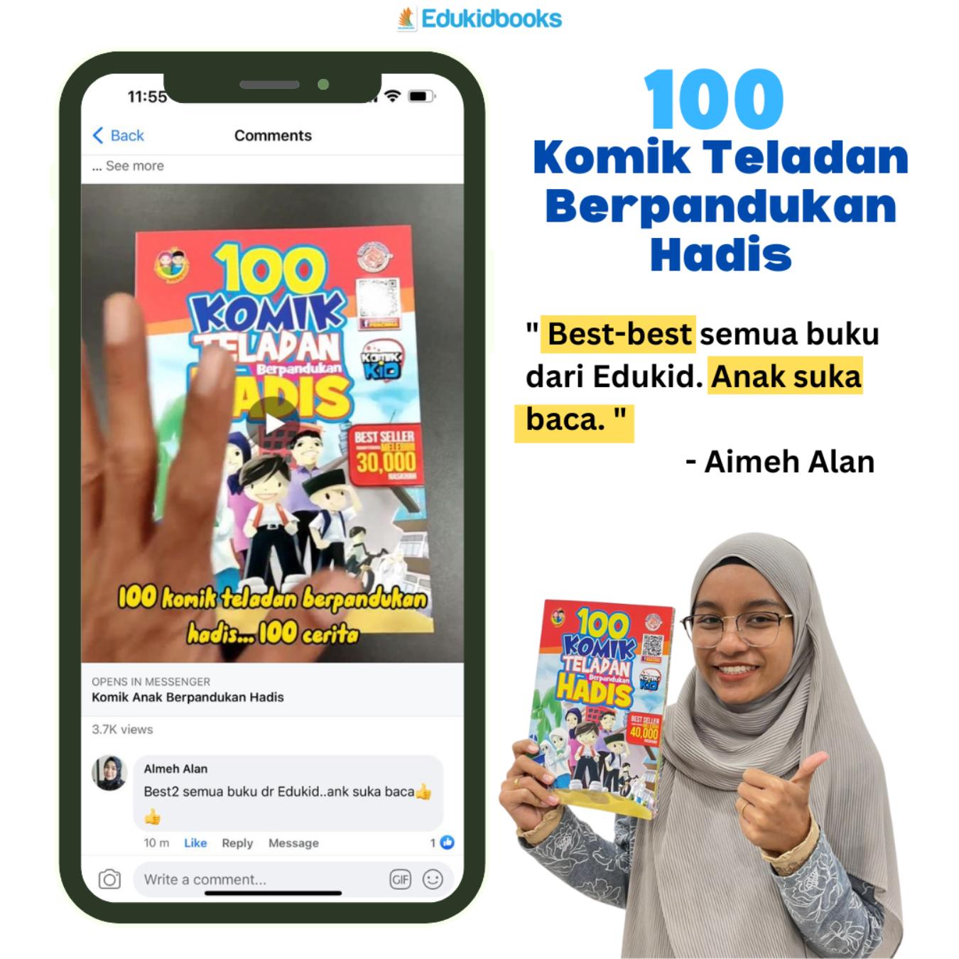 100 Komik Teladan Berpandukan Hadis