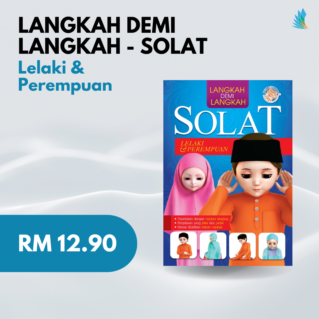 Langkah Demi Langkah Solat Lelaki & Perempuan