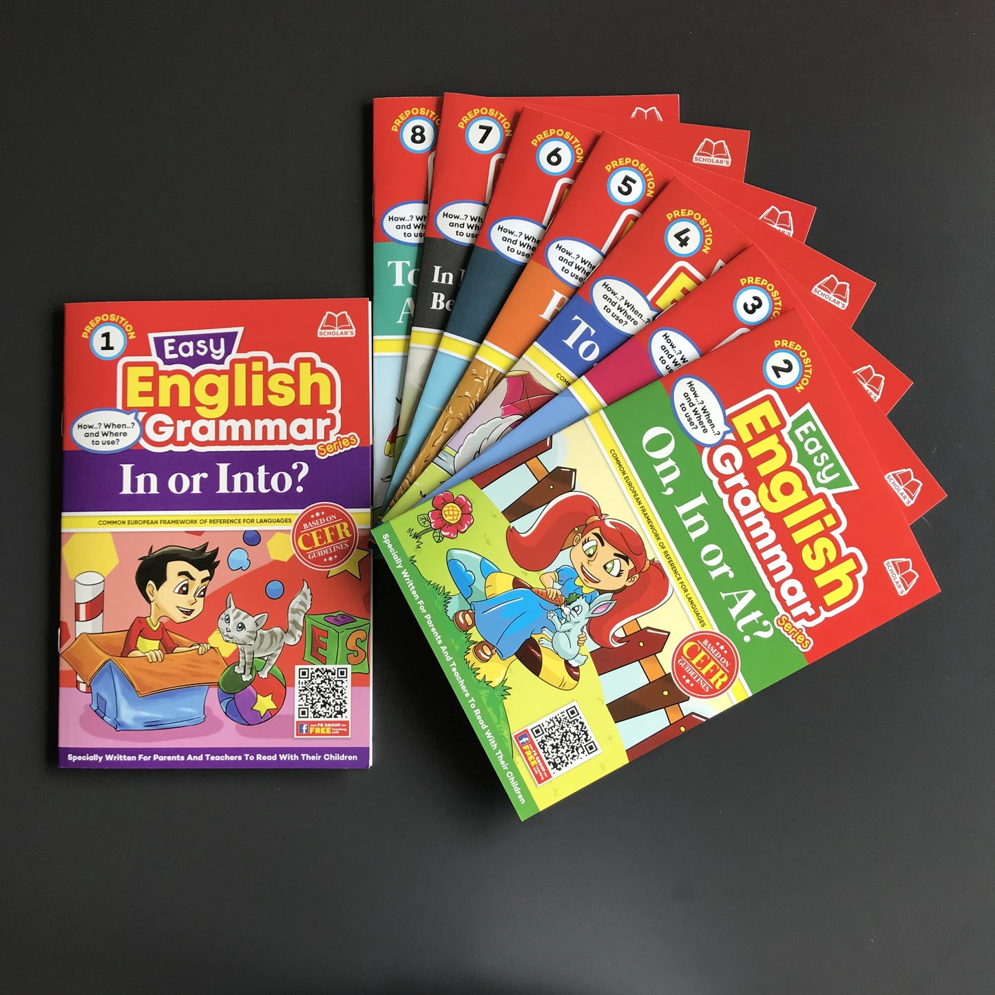 Easy English Grammar 8 Books