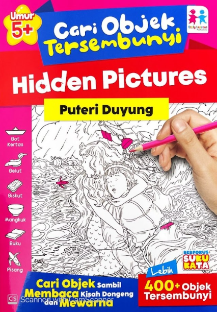 Cari Objek Tersembunyi (Puteri Duyung)