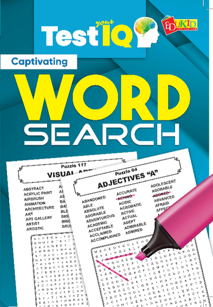 Test Your IQ Captivating Word Search