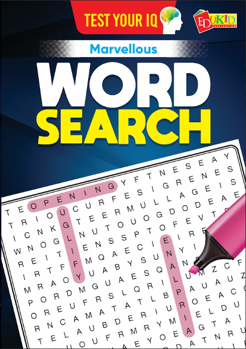 Test Your IQ Marvellous Word Search