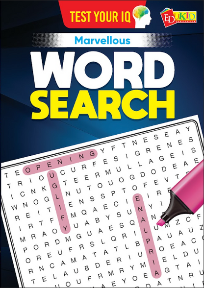Test Your IQ Marvellous Word Search