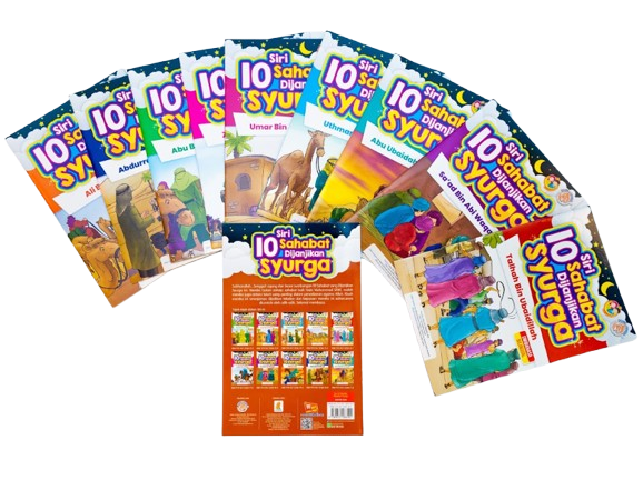 SET Siri 10 Sahabat Dijanjikan Syurga - 10 Tajuk