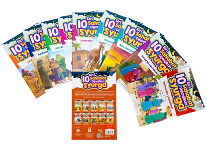 SET Siri 10 Sahabat Dijanjikan Syurga - 10 Tajuk