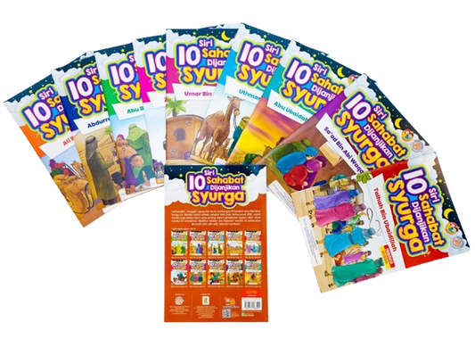 SET Siri 10 Sahabat Dijanjikan Syurga - 10 Tajuk