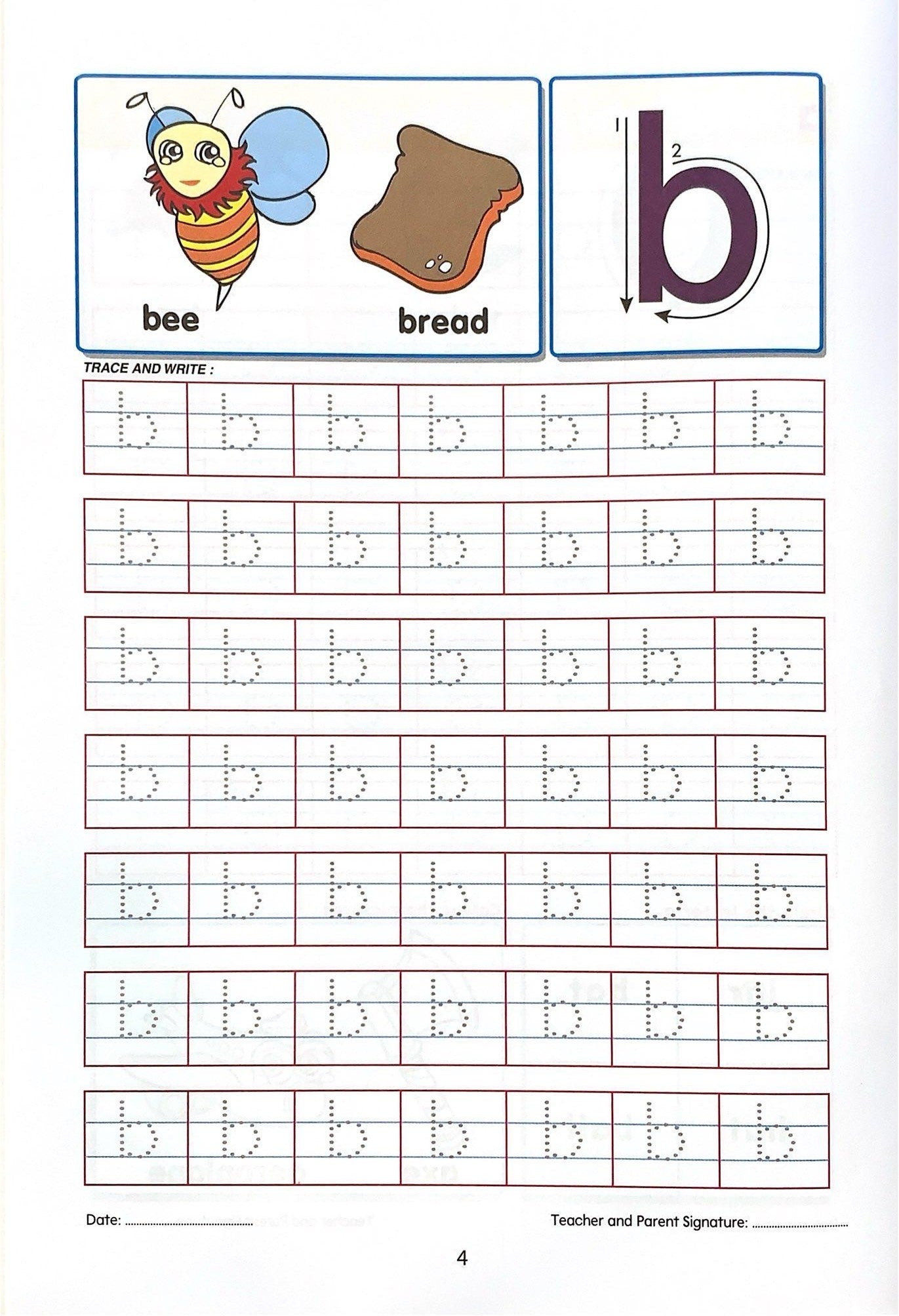 Writing Practice abc Small Letters