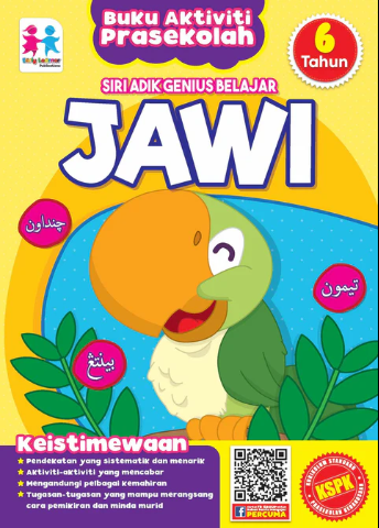 Siri Adik Genius Belajar (6 Tahun) Jawi