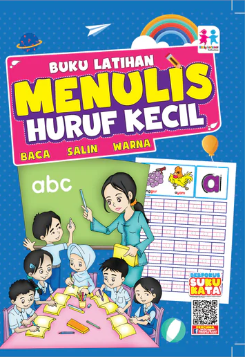 Buku Latihan Menulis - Huruf Kecil