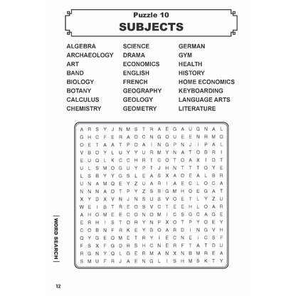 Test Your IQ Delightful Word Search