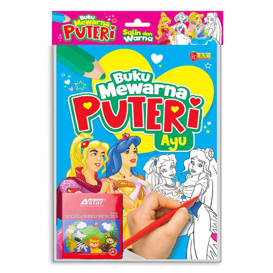 Buku Mewarna Puteri Ayu