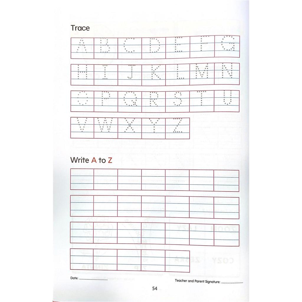 Writing Practice ABC Capital Letters