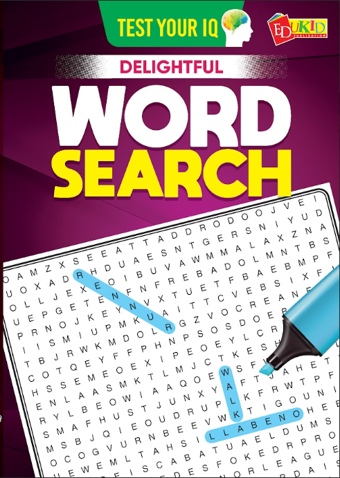 Test Your IQ Delightful Word Search