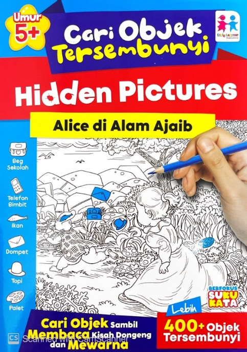 Cari Objek Tersembunyi (Alice Di Alam Ajaib)