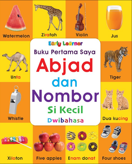 Buku Pertama Saya Abjad Dan Nombor Si Kecil