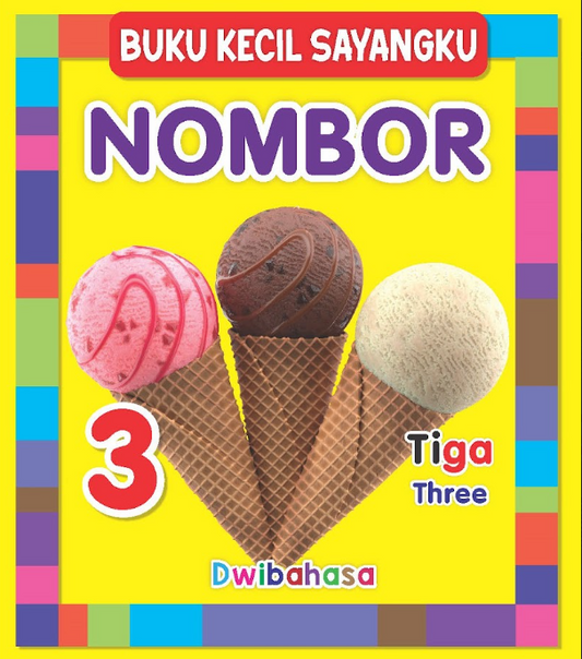 Buku Kecil Sayangku - Nombor (Dwibahasa)