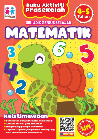 Siri Adik Genius Belajar (4-5 Tahun) - Matematik