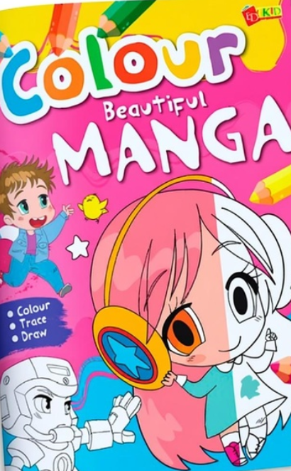 Colour Beautiful Manga