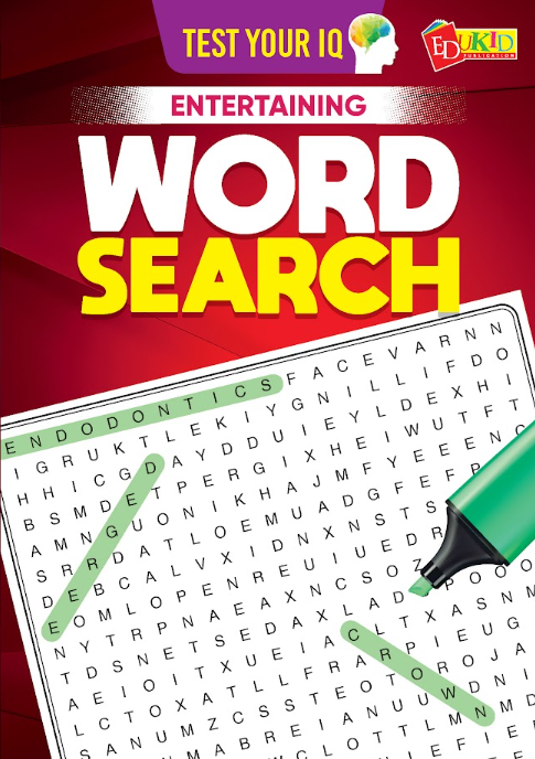 Test Your IQ Entertaining Word Search